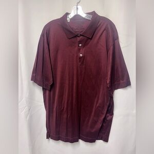 Cutter & Buck Signature Collection Maroon Polo Shirt L/G